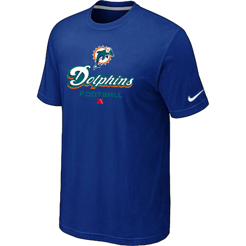 Nike Miami Dolphins Critical Victory NFL T-Shirt - Blue